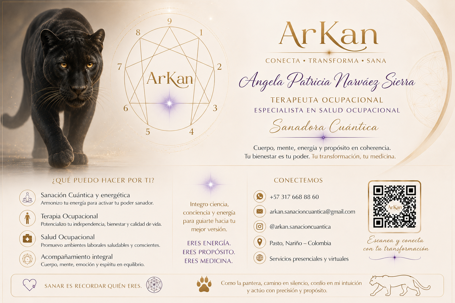 Somos Arkan - Angela Patricia Narváez Sierra - Servicios Holísticos